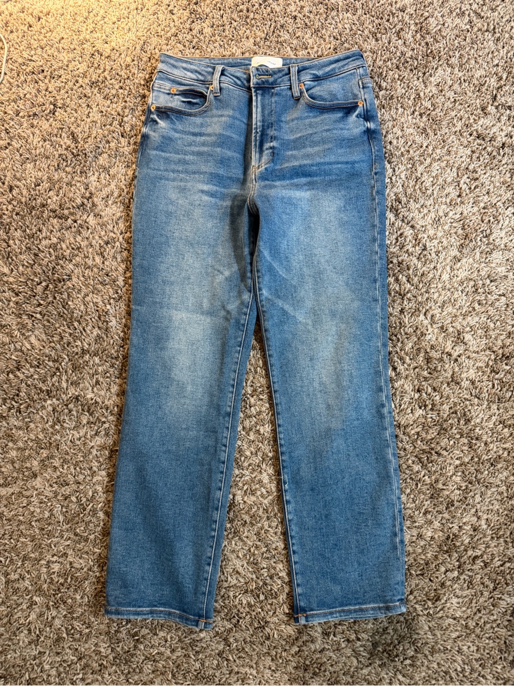 Dear John Blue Straight-Leg Jeans